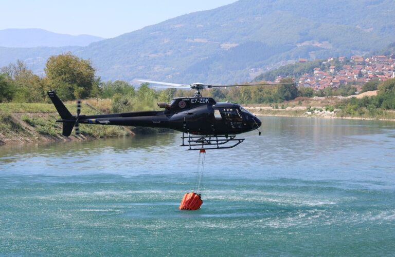 Helikopter ZDK na požarištima intervenisao 149 puta